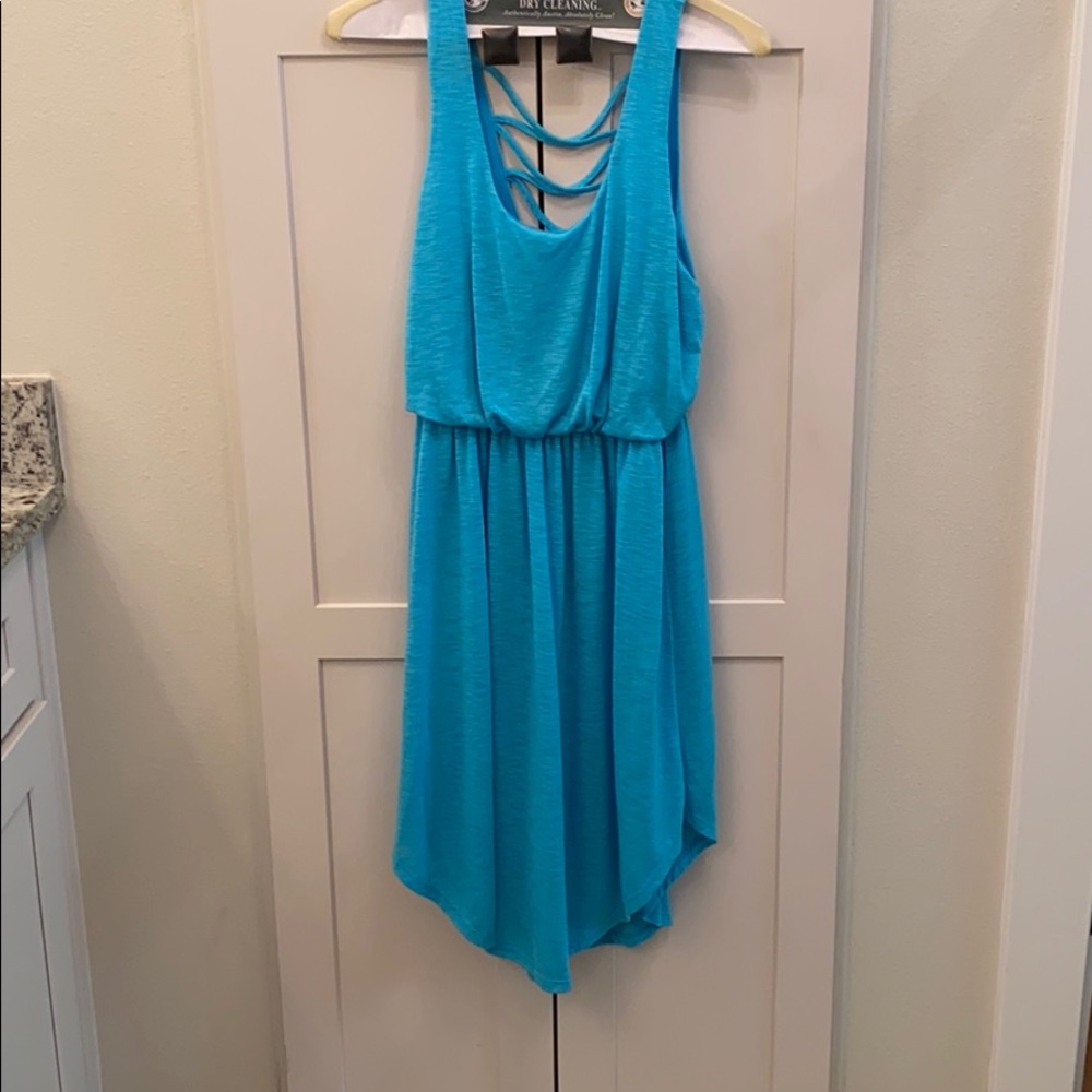 Light blue casual dress